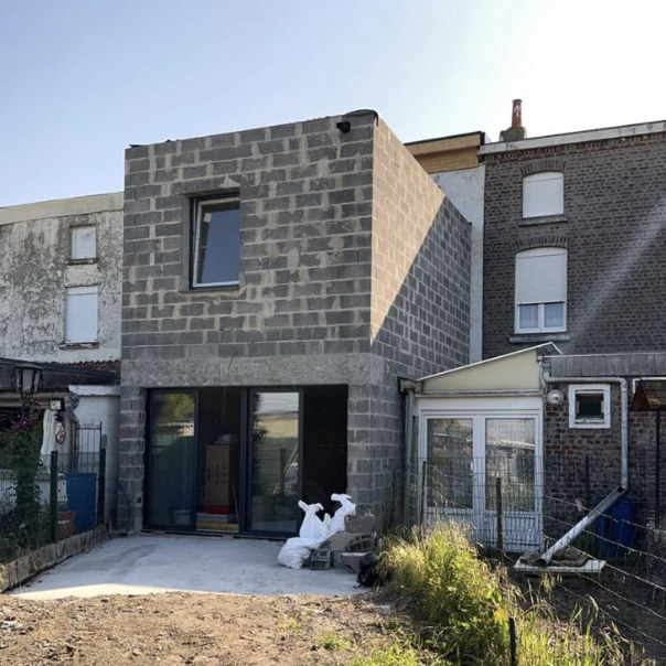 Création d’une extension avec surélévation